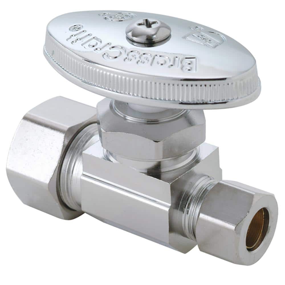 BrassCraft 1/2 in. Compression Inlet x 3/8 in. Compression Outlet