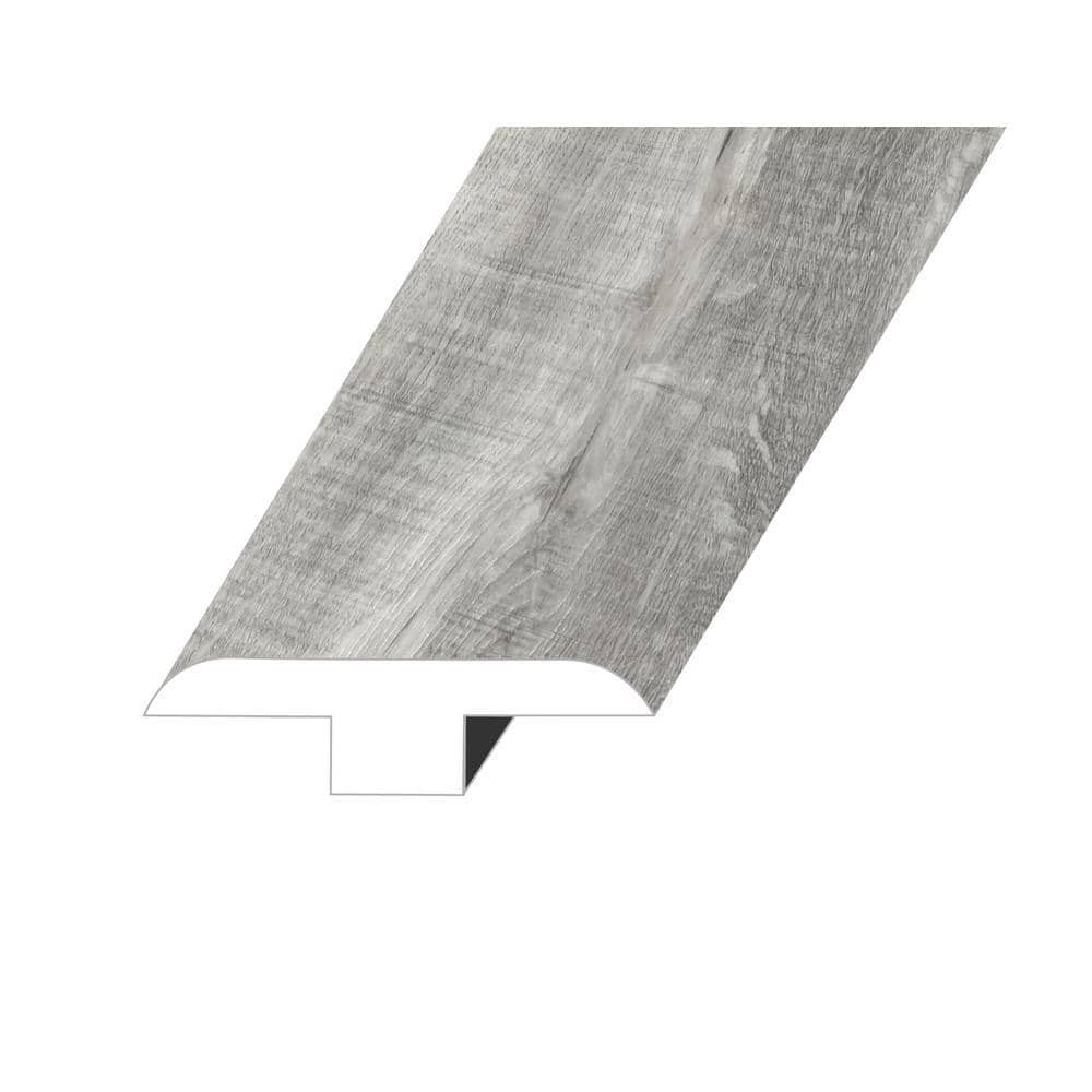 Bellator Arctic Fog 0.5 in. Thick x 1.8 in. W x 94.5 in. L SPC Vinyl T-Mold