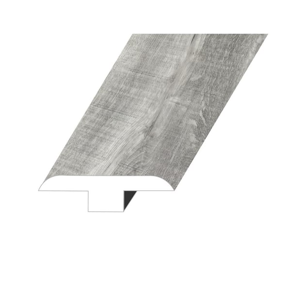 null Bellator Arctic Fog 0.5 in. Thick x 1.8 in. W x 94.5 in. L SPC Vinyl T-Molding