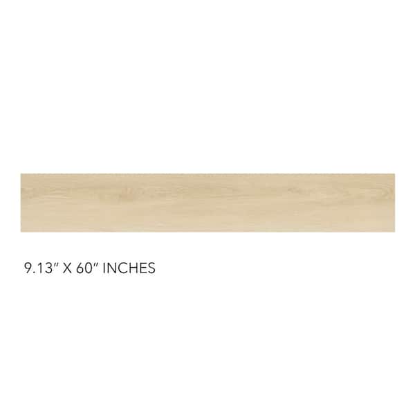 Mohawk Elite Bistro Oak 20-mil x 9-in W x 72-in L Interlocking Luxury Vinyl  Plank Flooring (17.96-sq ft/ Carton) at