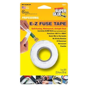 1 in. x 10 ft. White E-Z Fuse Silicone Tape (Case of 12)