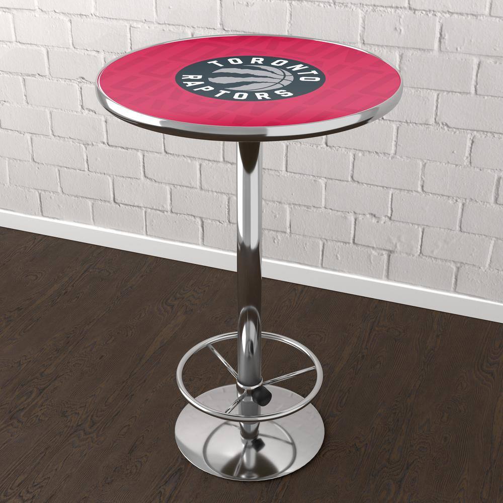 Toronto Raptors City Red 42 in. Bar Table