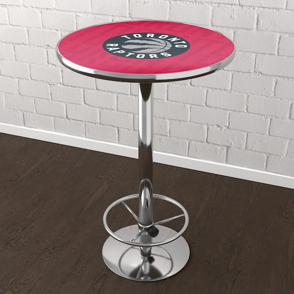 Unbranded Toronto Raptors City Red 42 in. Bar Table