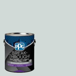 1 gal. PPG1144-1 Morning Fog Satin Door, Trim & Cabinet Paint