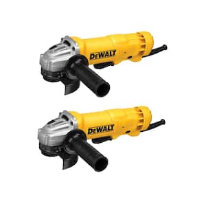 11 Amp Corded 4.5 in. Small Angle Grinder with Dust Ejection System (2-Pack)