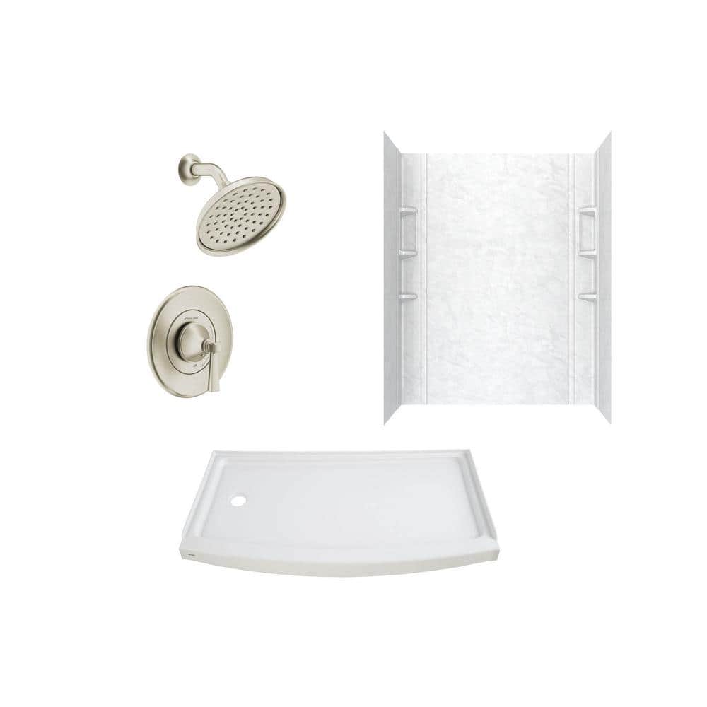 American Standard Ovation 60 in. L x 72 in. H 3Piece GlueUp Alcove