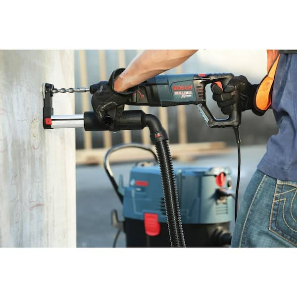 Bulldog Xtreme 8 Amp 1 in. Corded Variable Speed SDS-Plus Concrete/Masonry Rotary Hammer Drill with Carrying Case