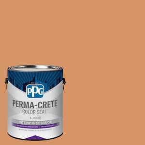 Color Seal 1 gal. PPG1201-5 Pumpkin Patch Satin Interior/Exterior Concrete Stain
