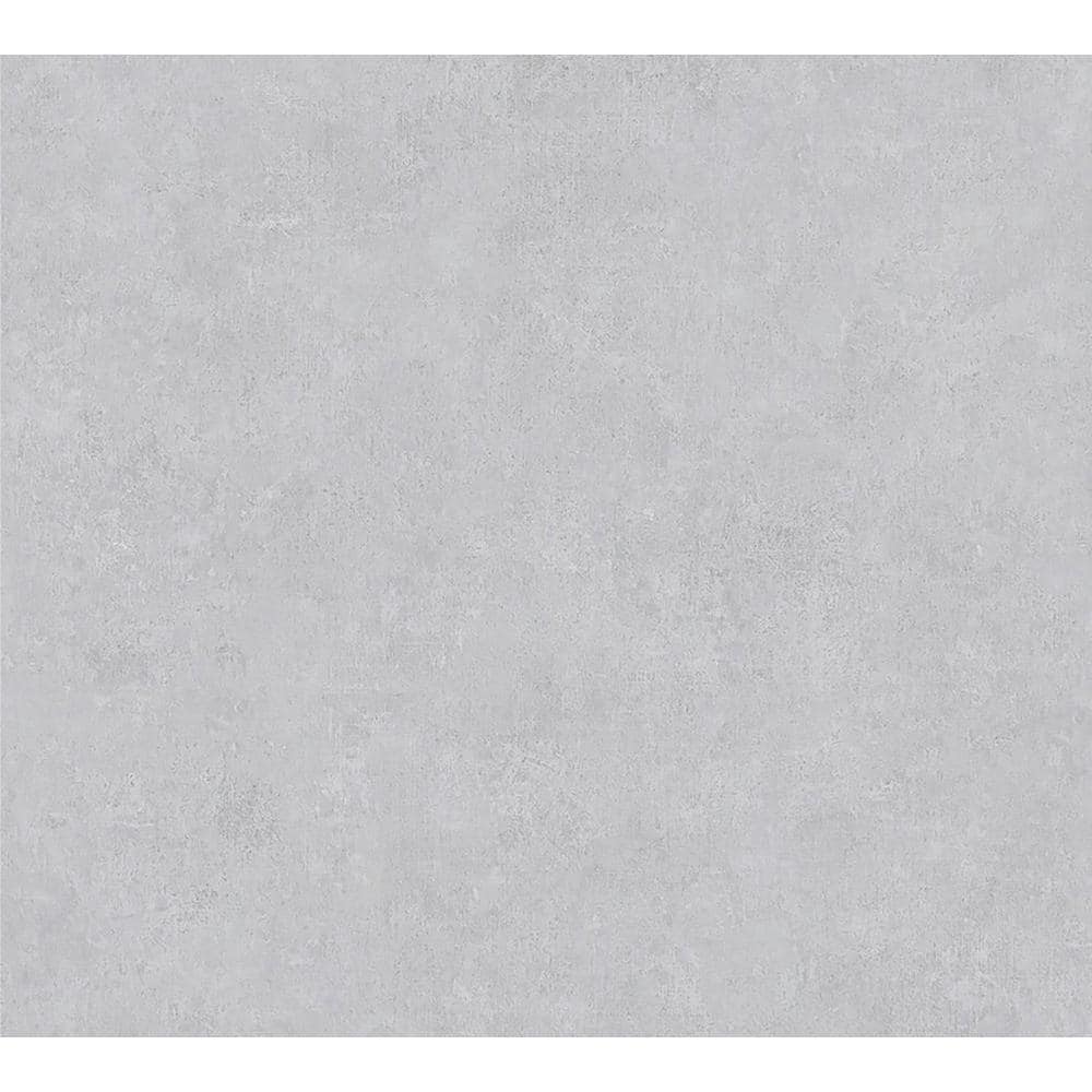 Ryu Light Grey Cement Texture Non-Pasted Vinyl Wallpaper