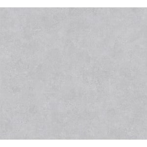 Ryu Light Grey Cement Texture Non-Pasted Vinyl Wallpaper