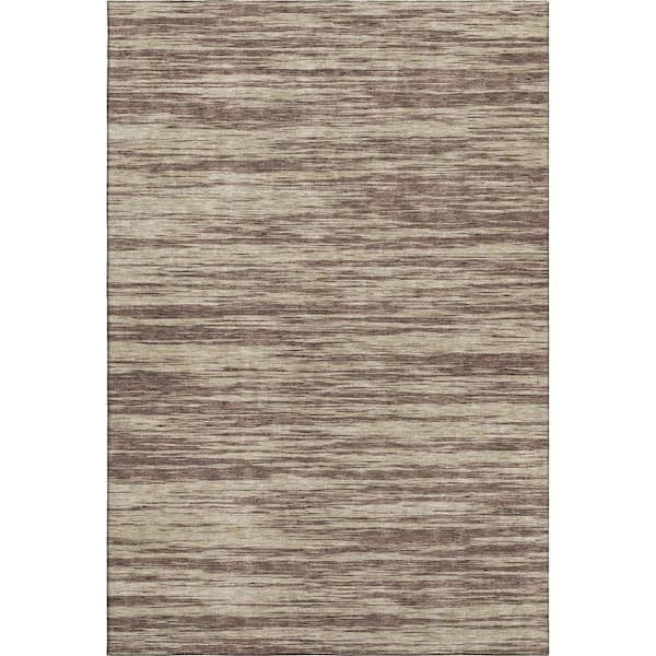 Addison Rugs Mayfield Premium Machine Washable Abstract AMF951 Brown 10 ft. x 14 ft. Area Rug