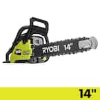 RYOBI 14 in. 37cc 2-Cycle Gas Chainsaw RY3714 - The Home Depot