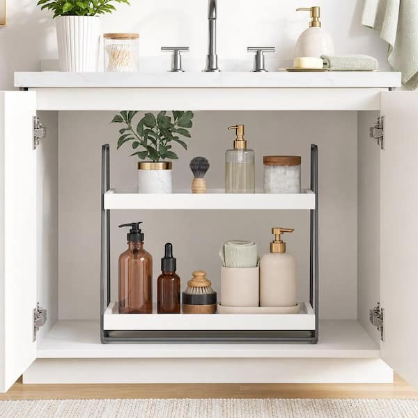 Numhew Bathroom Organizer Countertop, Counter Organizer for
