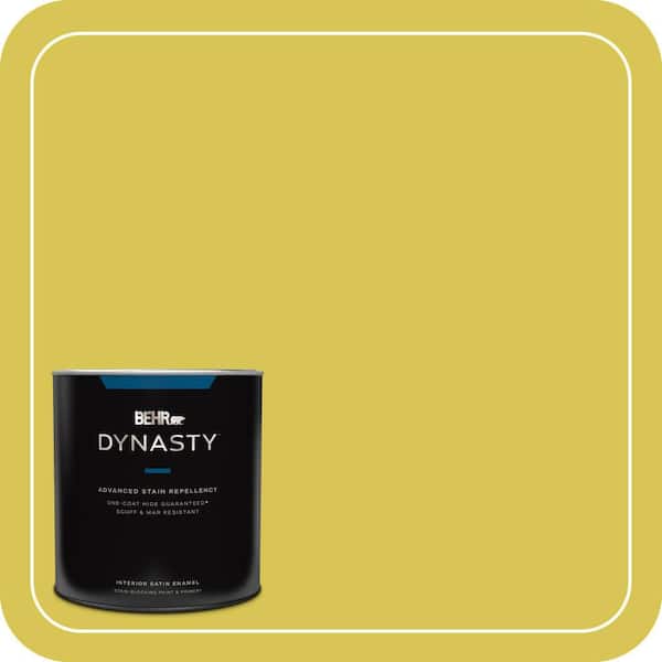 BEHR DYNASTY 1 qt. Home Decorators Collection #HDC-SM16-10 Pepperoncini Satin Enamel Interior Stain-Blocking Paint & Primer