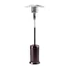 Legacy Heating 47,000 BTU Hammered Mocha Propane Outdoor Flame Patio Heater CAPH-7Smocha
