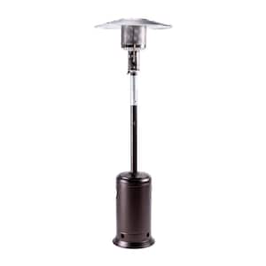47,000 BTU Hammered Mocha Propane Outdoor Flame Patio Heater