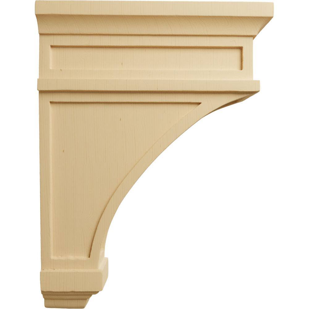 Alder Wood 4.5" x 10" x 13.75" Arlington Corbel