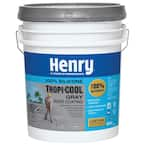 Henry 887 Tropicool 4.75 Gal. White 100% Silicone Reflective Roof ...