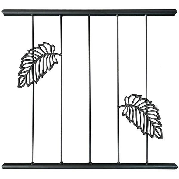 Siavonce 87.00 in. H Metal Garden Arch with Doors Arbor Trellis