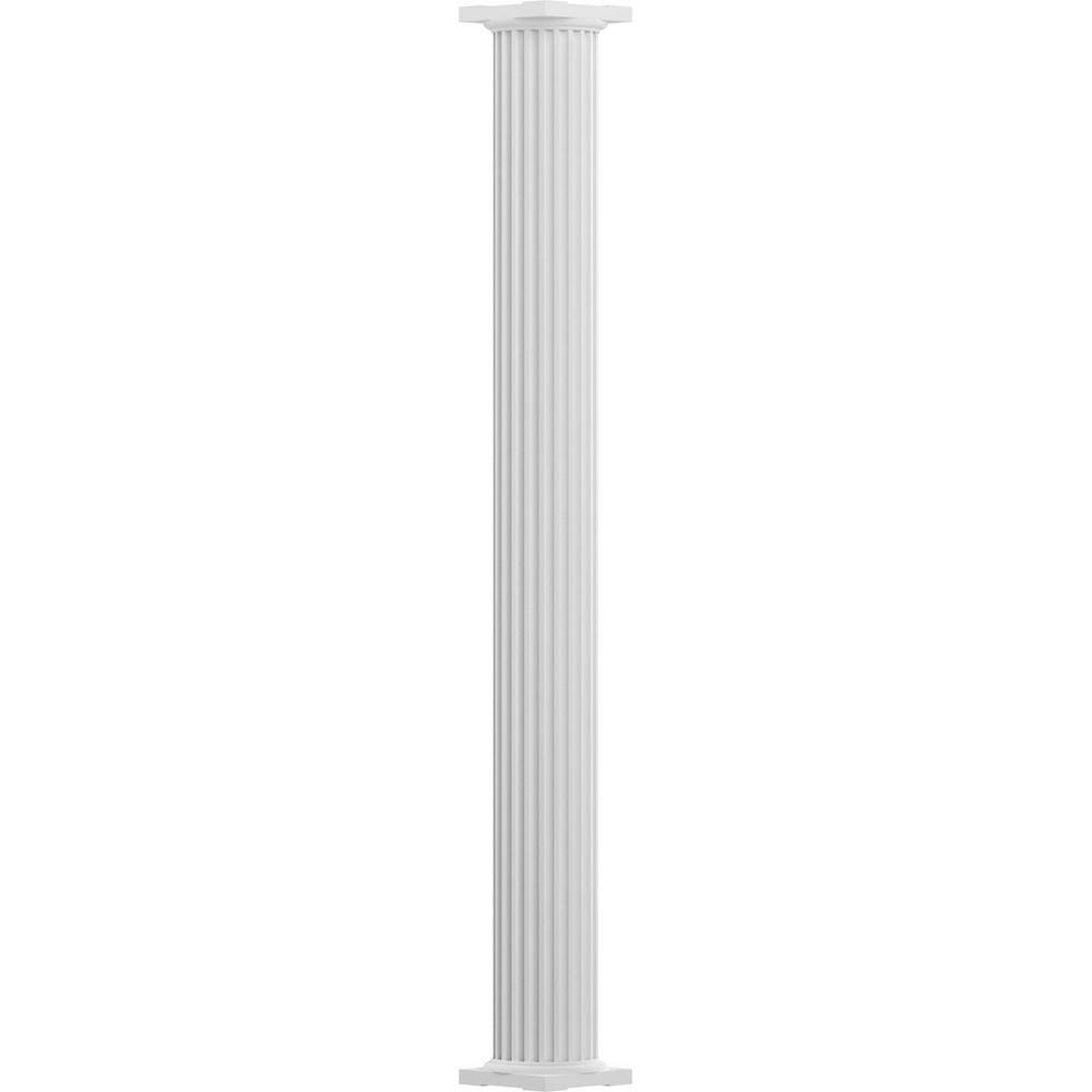 AFCO 8' x 6" EnduraAluminum Column, Round Shaft (Post Wrap