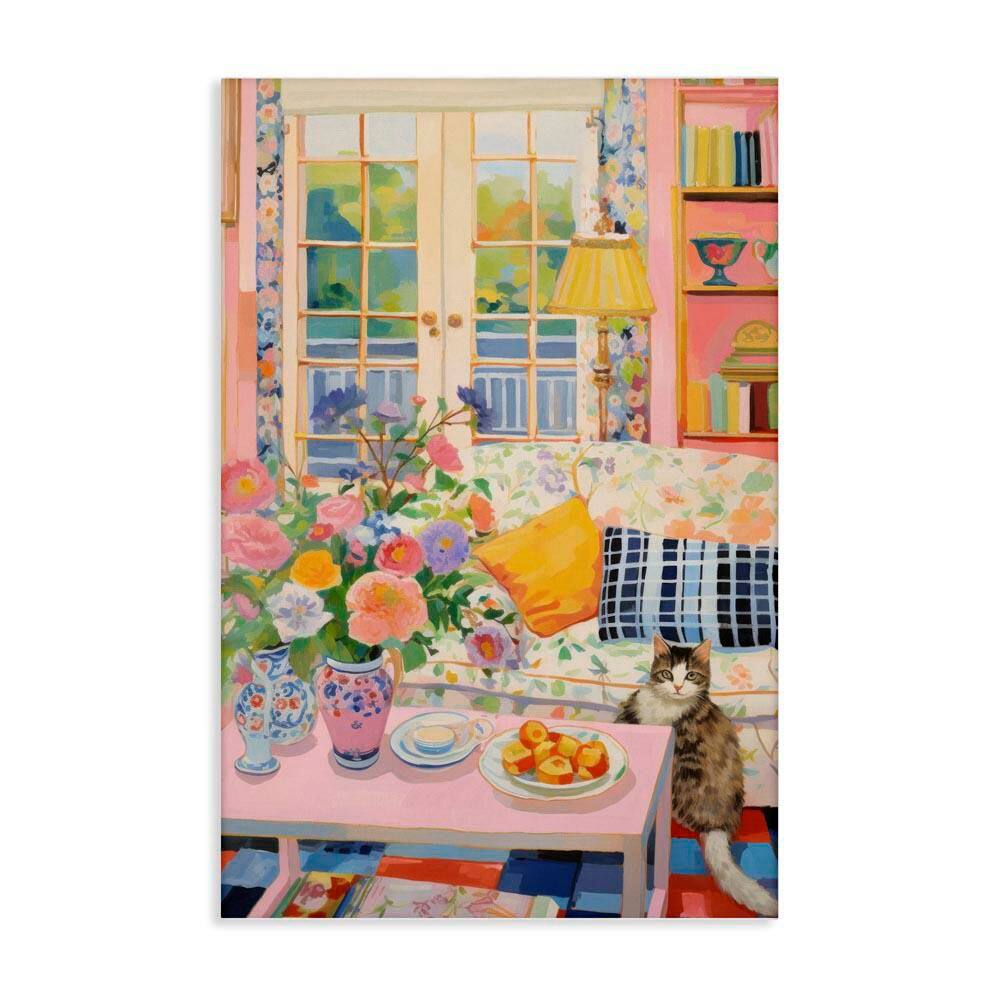 Invited Guest Interior by LSR Design Studio Unframed Home Graphic Art Print 36 in. x 24 in. price history on PriceWatchPro