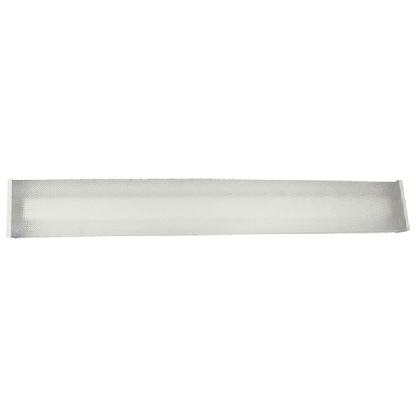 25 in. White LED Vanity Light Bar with Clear Diamond Textured