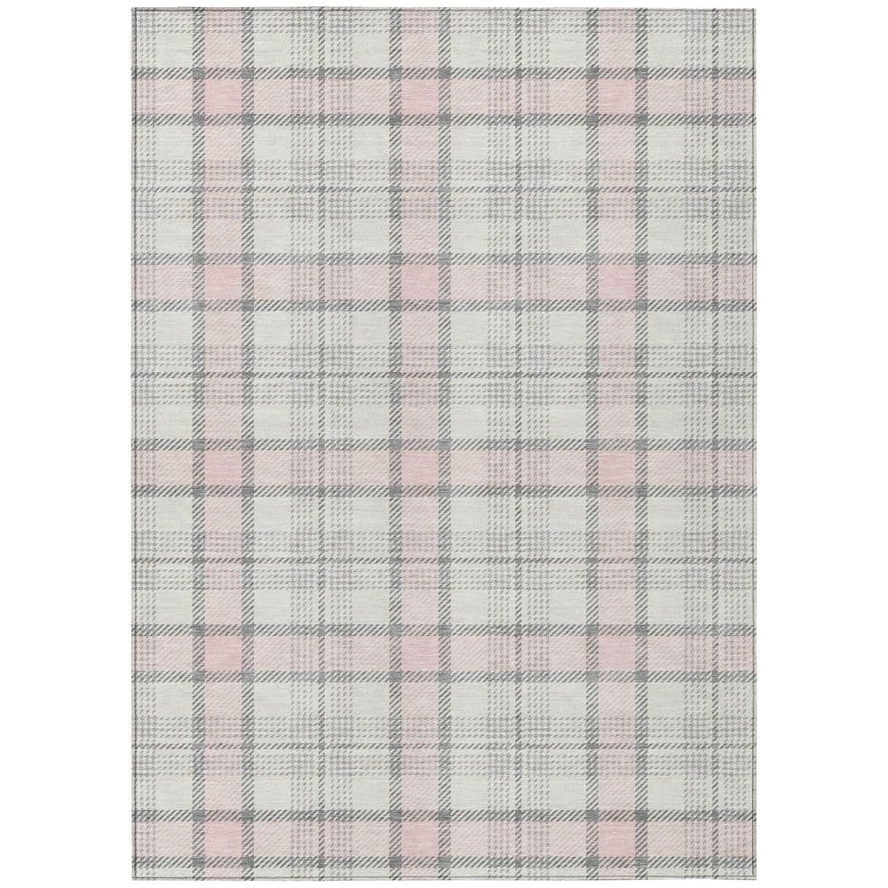 Chantille Machine Washable Indoor/Outdoor Abstract ACN1052 Pink 5 ft. x 7 ft. 6 in. Area Rug price history on PriceWatchPro