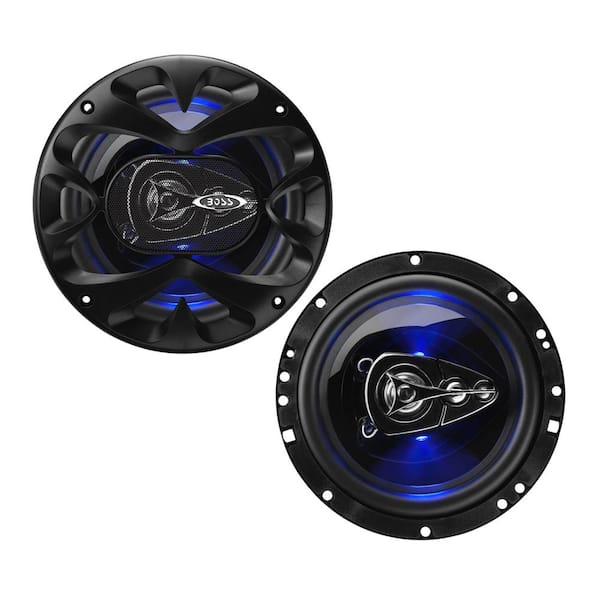 Boss Audio Systems Boss Rage 6.5 in. 4-Way 300-Watt Mobile Audio/Video Speakers Pair (6-Pack)