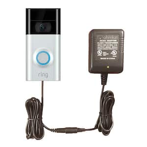 Video Doorbell Power Supply - Compatible with Ring 2 & 3 (Black)