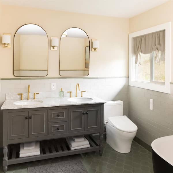 Siège De Toilette Bidet Brondell T44 Thinline Luxe - Neuf, Télécommande, Blanc, Rond