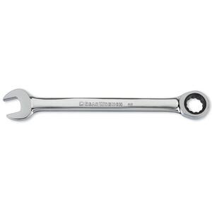 New GearWrench SAE/Inch 1/4"-3/4" Flat Full Polish Ratcheting Combination Wrench 