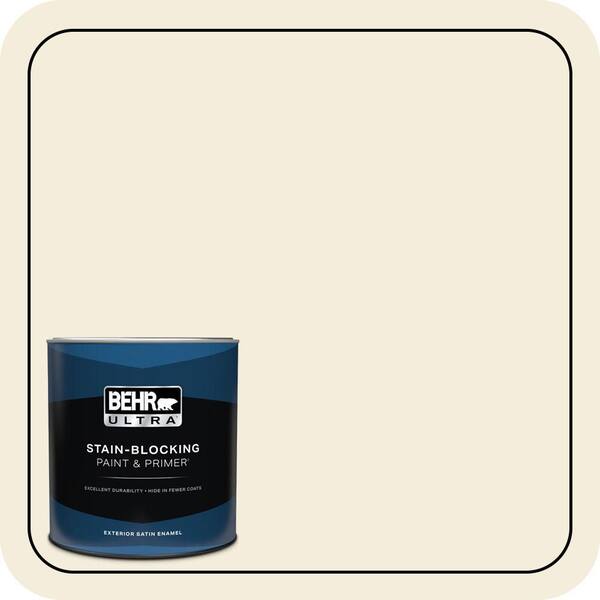 BEHR ULTRA 1 qt. #ECC-64-2 Moonstruck Satin Enamel Exterior Paint & Primer
