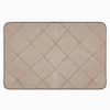 Home Dynamix Capri Haven Taupe 20 in. x 30 in. Machine Washable