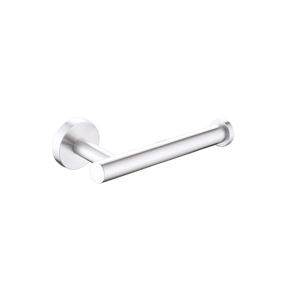 Martella Matte Polished Chrome Stainless Steel 4-Piece Bathroom Hardware Set