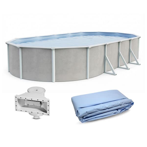 Belize 15 x 30 ft. Oval 52 in. Deep Above Ground Pool with 6 in. Top Seats Pool and Liner Only