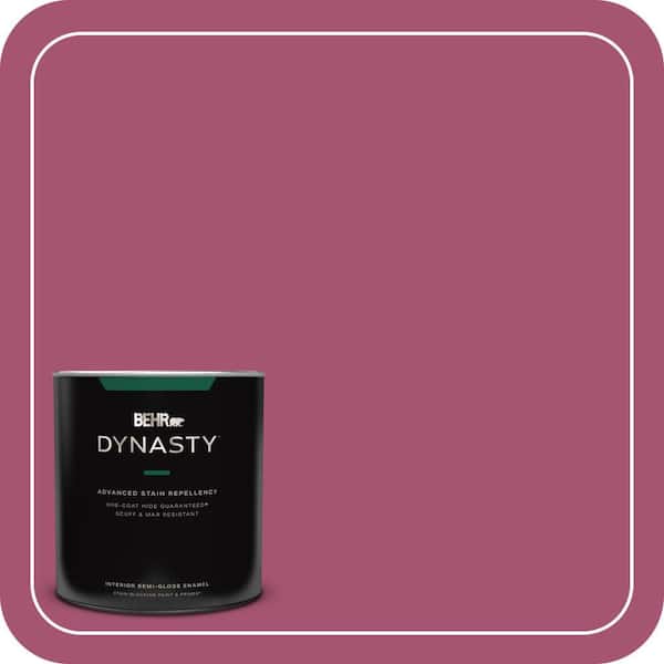 BEHR DYNASTY 1 qt. #110B-6 Cran Brook Semi-Gloss Enamel Interior Stain-Blocking Paint and Primer