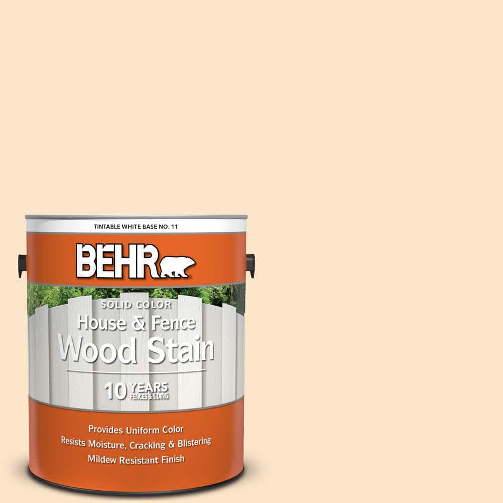 1 gal. #280A-2 Applecrunch Solid Color House and Fence Exterior Wood Stain
