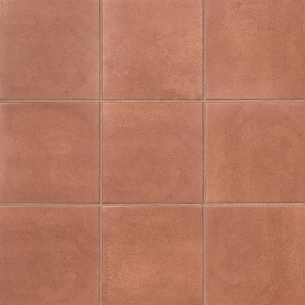 Ivy Hill Tile Elizabeth Sutton Cameo Cement Terracotta 7.87 in. x