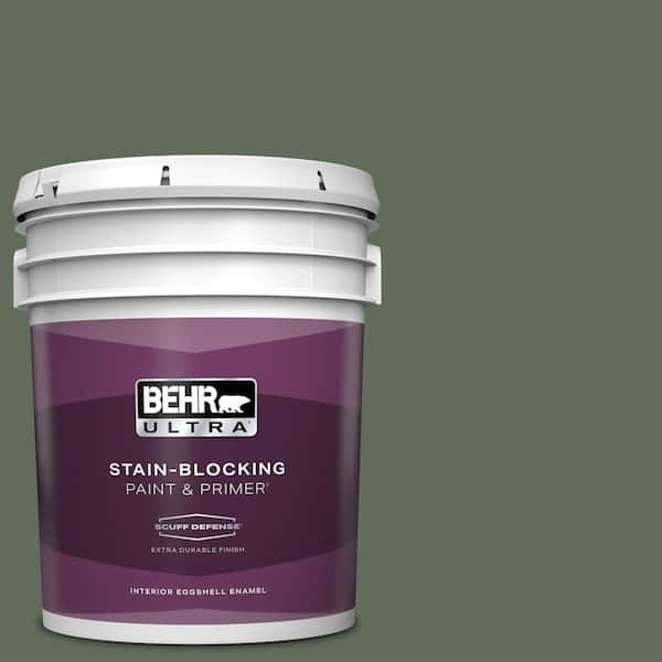 BEHR ULTRA 5 gal. #PPU11-01 Royal Orchard Extra Durable Eggshell Enamel Interior Paint & Primer