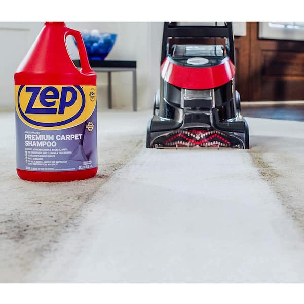  Zep All-Purpose Carpet Shampoo Concentrate Cleaner - 1 Gallon  (Case of 2) ZUCEC128 - Professional Formula Removes Dirt and Stains :  Industrial & Scientific