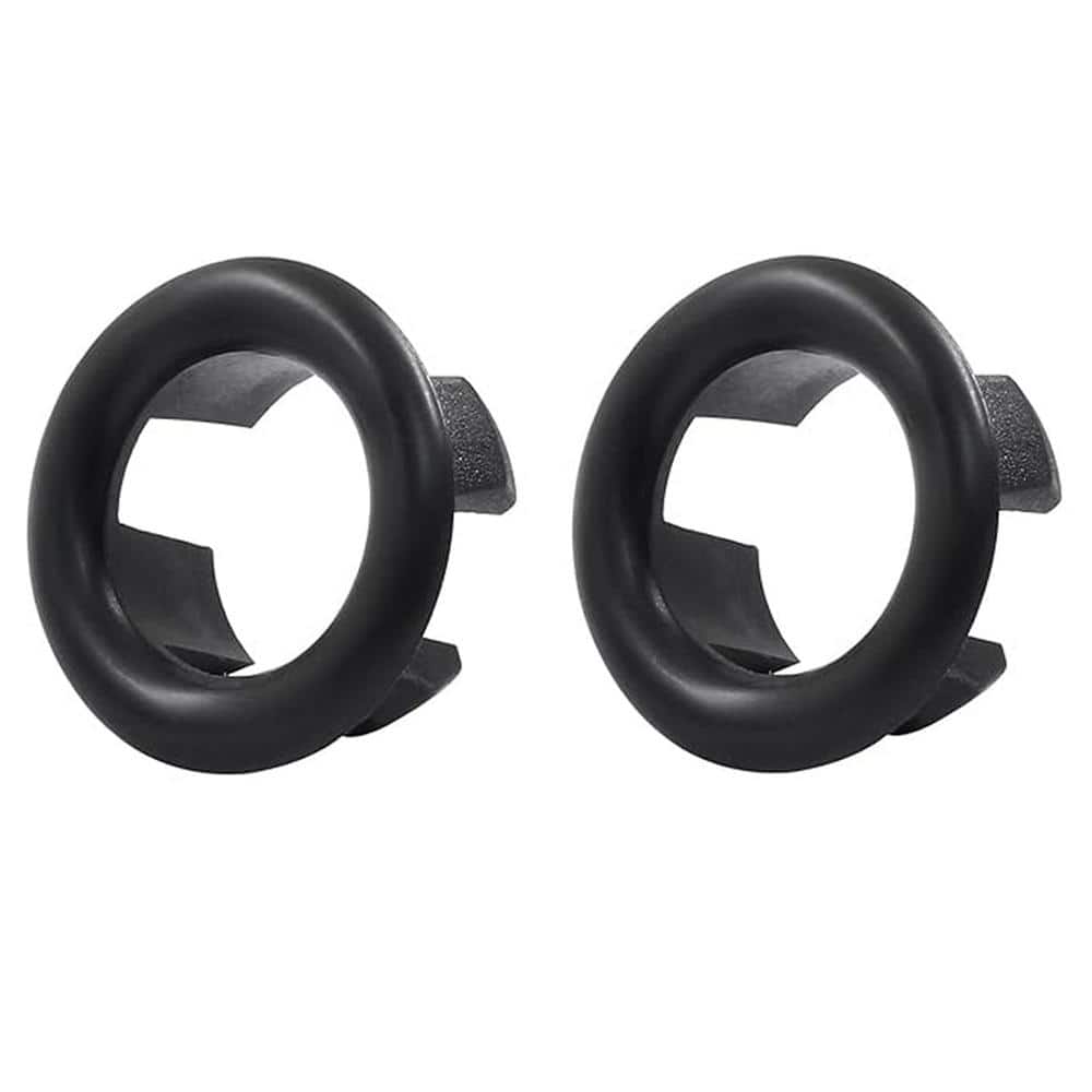 PF WaterWorks Decorative Plastic Sink Overflow Cover Hole Style