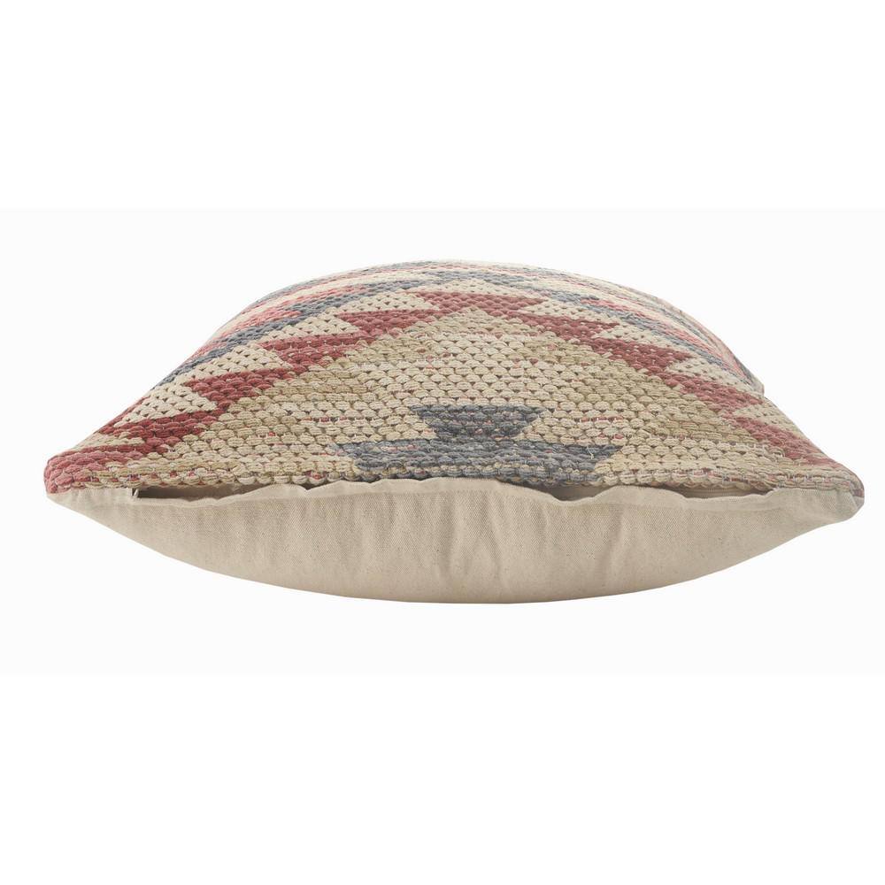 Southwestern Multicolor Cotton Square Throw Pillow Set