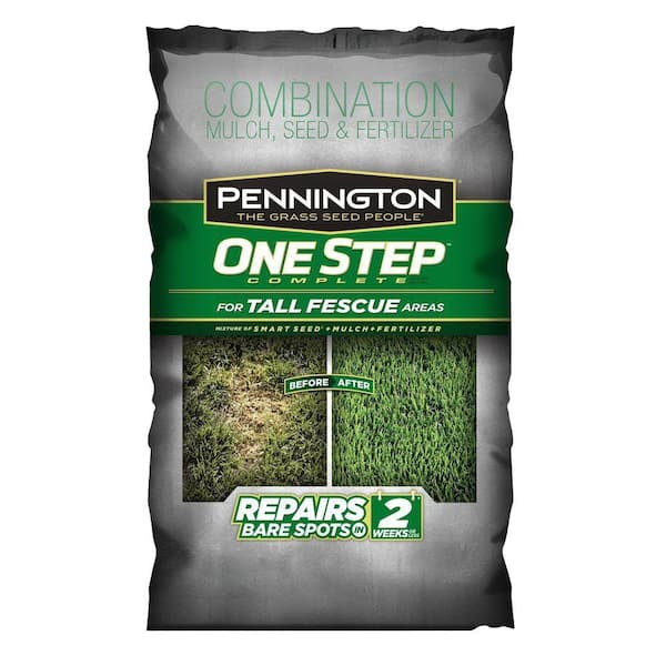 Pennington 8.3 lb. One Step Complete for Tall Fescue with Smart Seed, Mulch, Fertilizer Mix
