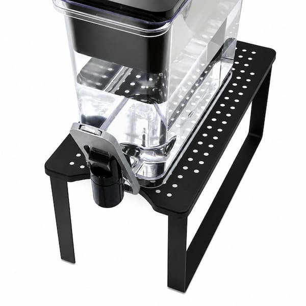 Metal Water Filter Dispenser Stand with Handle 7.9 in. W x 14.9 in. D x 7 in. H for Brita Zero Water