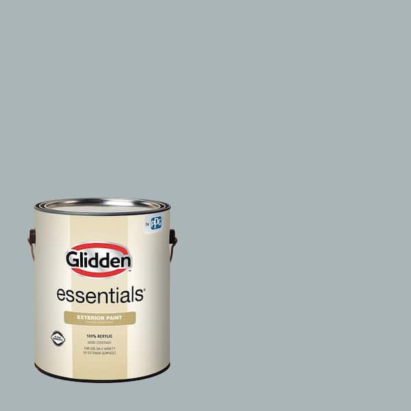 Glidden Essentials 1 gal. PPG1036-3 Nautical Star Semi-Gloss Exterior Paint