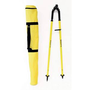 Aluminum Prism Pole Bipod in Yellow