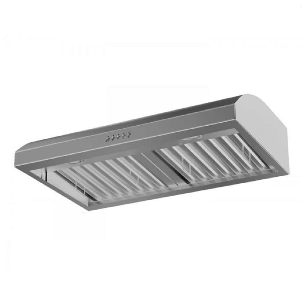 30" Stainless Steel Under Cabinet Range Hood with LED Lights