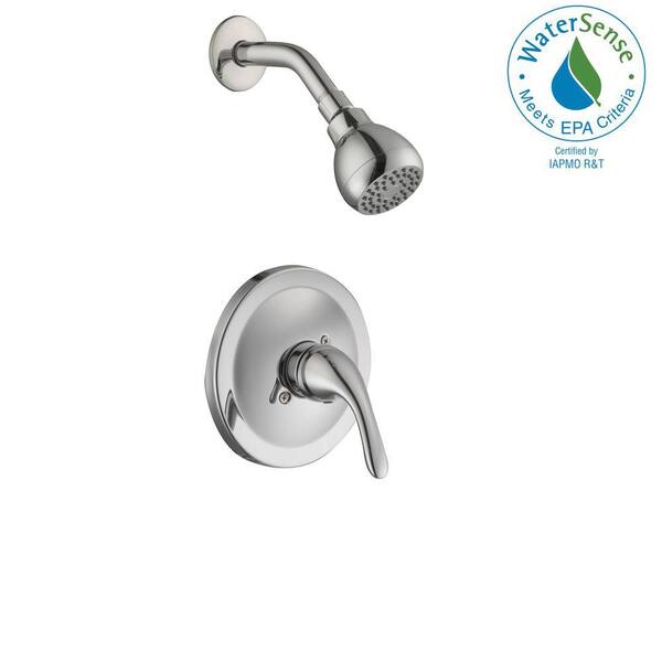 Builders Single-Handle 1-Spray Pressure Balance Shower Faucet in Brushed Nickel (Valve Included) Builders Single-Handle 1-Spray Pressure Balance Shower Faucet in Brushed Nickel (Valve Included)