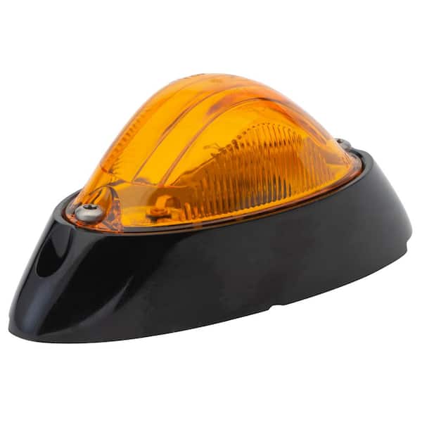 Grote Small Aerodynamic Combination Marker Side Turn Light - Black Base