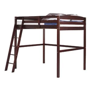 Tribeca Cappuccino Twin Size High Loft Bed